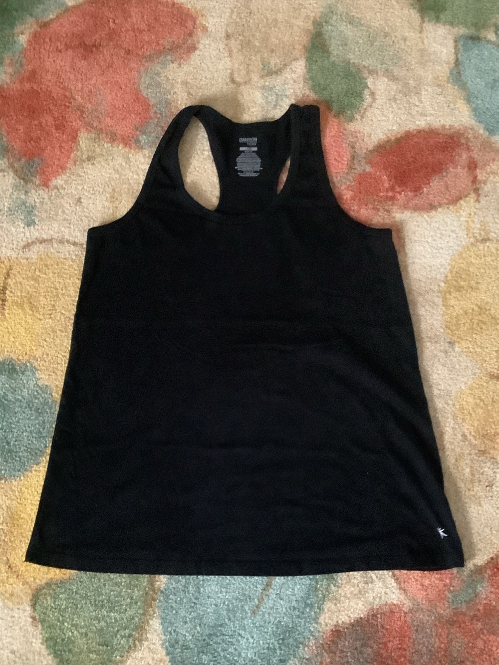 Danskin Now Black Racerback Tank - Women's